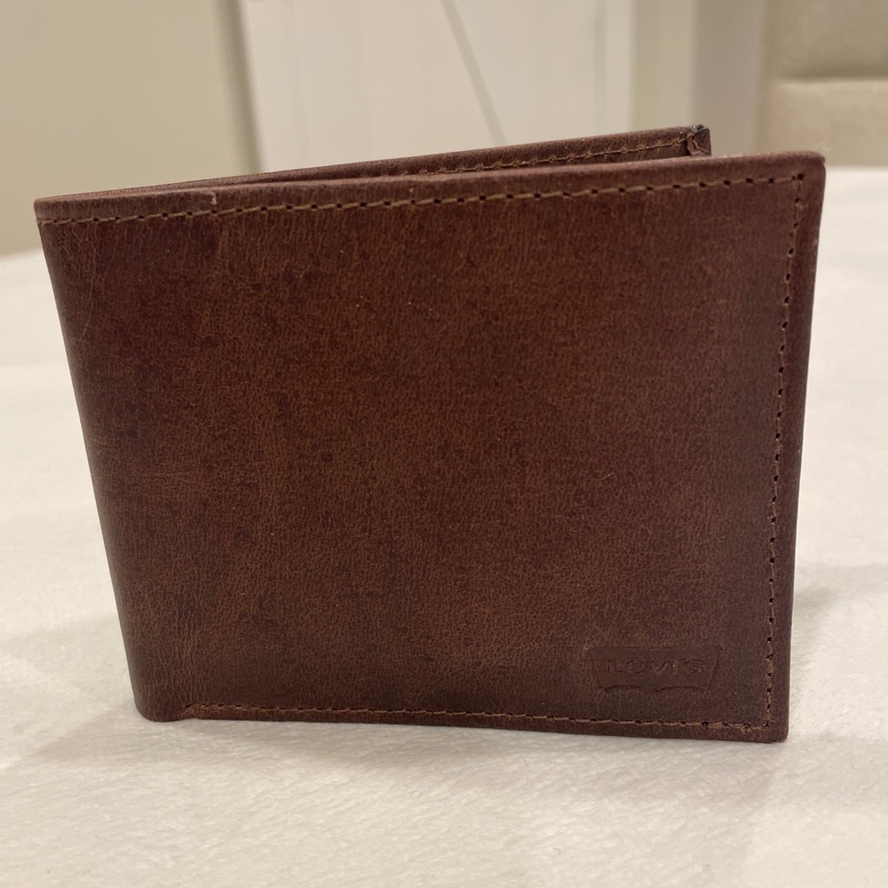 Levi's Brown Leather Wallet